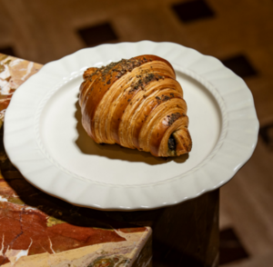 Cheese & Zaatar Croissant - The Lounge Culinary dubai