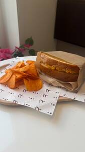 Scrambled Egg With Cheese Sandwich - Number23 abu-dhabi