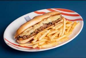 Philly Steak Sandwich - Wave Cafe abu-dhabi