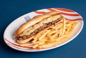 Philly steak sandwich - Wave Cafe abu-dhabi