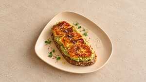 Crispy Halloumi Avocado Toast - FLI sharjah