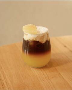 pineapple Mont Blanc - La Plage Cafe fujairah