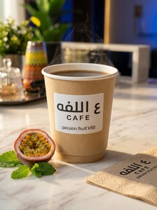 Hot V60 Passion Fruit - Al Lafah Cafe dubai