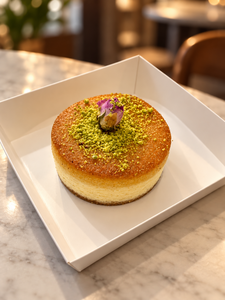 Basbosa Cheesecake - Peak Brew  dubai