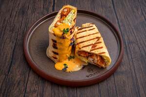 Chicken Caesar wrap - Wolves Cafe sharjah