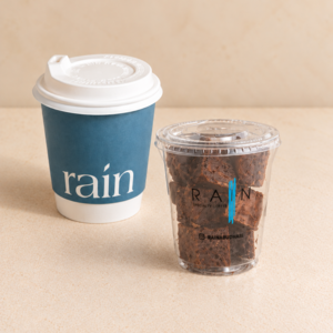 Combo: Rain Signature Brownie + Tea   - Rain abu-dhabi