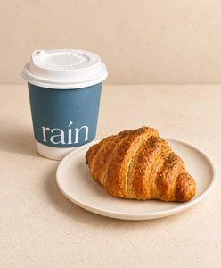 Combo: Croissant + Chamomile Tea  - Rain abu-dhabi