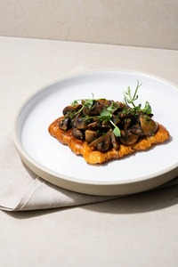 Mushroom Croissant  - Rain abu-dhabi