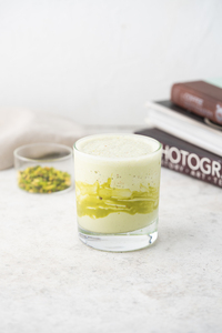 Pistachio Shake with Coffee - Rain abu-dhabi