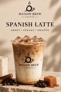 Iced Spanish Latte - Maison Brew sharjah