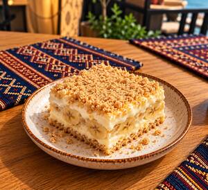 Banana Pudding - Gela Cafe dubai