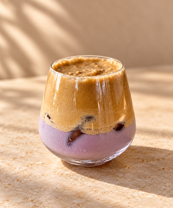 Lavender Vanilla Iced Latte  - Rain Grove Village ras-al-khaimah