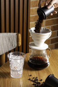 Iced V60 Angel Beans - Exit 10 Cafe sharjah