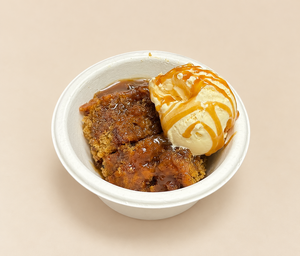 Sticky Date Pudding and Vanilla Ice Cream - Browns Bakery sharjah