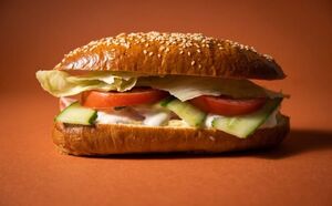 TURKEY HAM MUSTARD BUN - Kneaded dubai