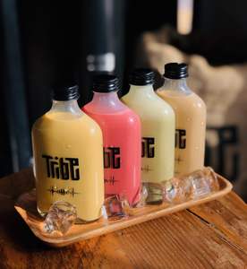 Drivu Saffron Cold Latte