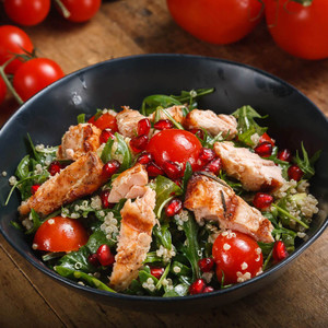 Drivu Salmon Quinoa Salad