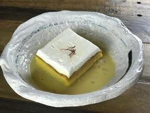 Drivu Saffron Milk Cake Slice