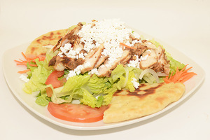 Drivu Chicken Souflaki Salad 