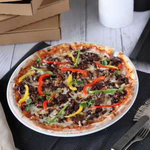Drivu Pulled Beef Pizza