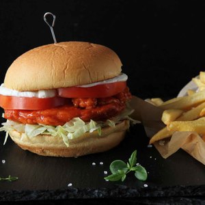 Drivu Buffalo Chicken Burger