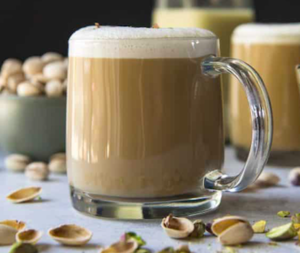 Drivu Hot Spanish Pistachio Latte