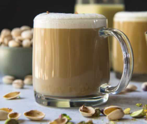 Drivu  Hot Spanish Pistachio Latte