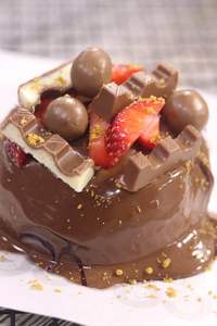 Drivu Kinder Molten Cake
