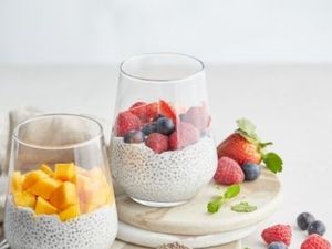 Drivu Chia Pudding with Mixed Berries