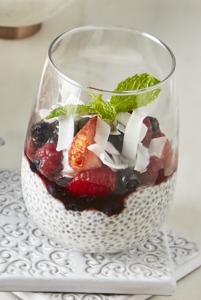Drivu Chia Pudding with Mixed Berries