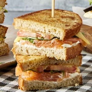 Drivu Smoked Salmon & Cream Cheese