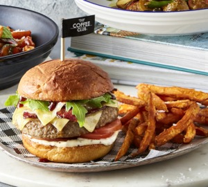 Drivu Double Cheese Bacon Burger