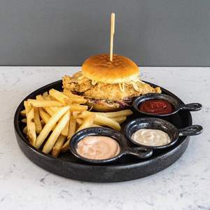 Drivu Surge Crispy Chicken Burger