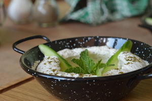 Drivu Labneh with Zaatar