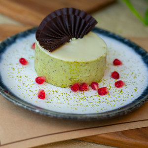 Drivu Pistachio Mousse Cake