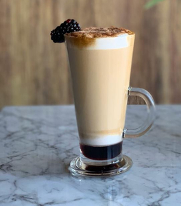 Drivu Hot Blackberry latte