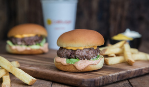 Drivu Cheesy Beef Slider Meal
