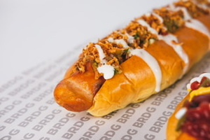 Drivu Buffalo Chicken Hotdog