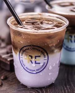 Drivu Iced Purple Rose Latte