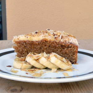 Drivu Gluten Free & Sugar Free Almond Banana Cake