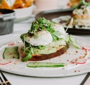 Drivu Avocado Egg Benedict