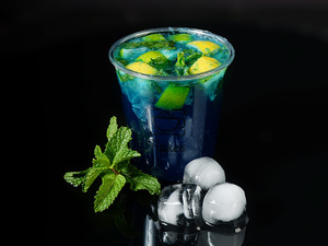 Drivu Blue Curaçao Mojito