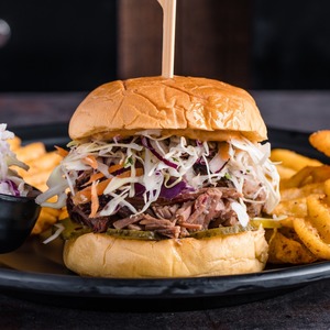 Drivu Pulled Brisket Bun