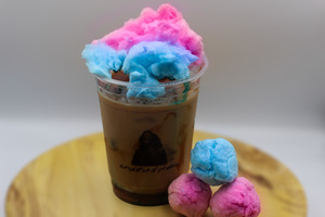 Drivu Iced Cotton Candy Latte