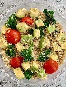 Drivu Quinoa Salad with Kale & Avocado