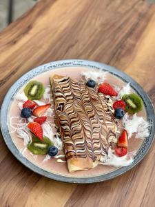 Drivu Crepe with Mixed Fruits