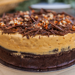 Drivu Choco Peanut Butter Cake Slice