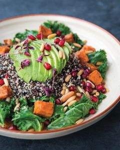 Drivu Black Quinoa, Kale & Roast Sweet Potato Salad