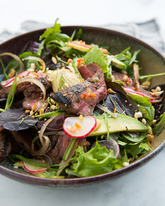 Drivu Grilled Steak Salad with Chargrilled Artichokes