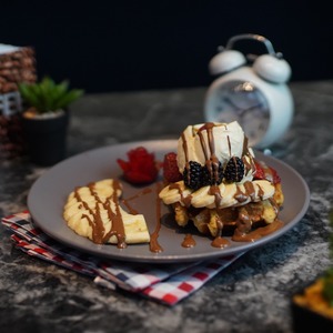 Drivu Strawberry & Banana Waffle